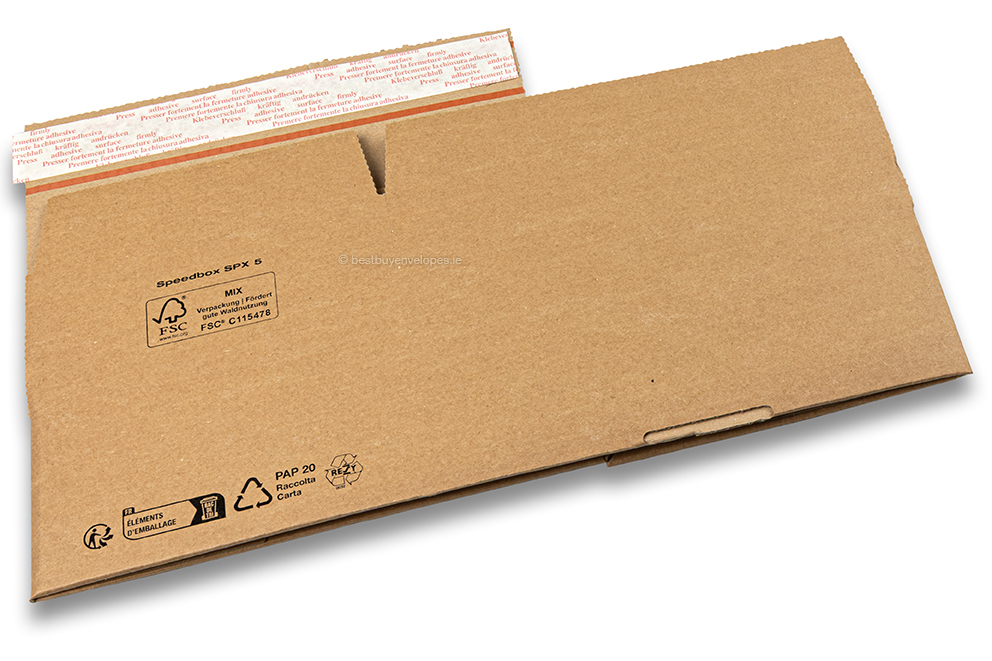 Crash lock box - brown, 230 x 130 x 80 mm - SPX5