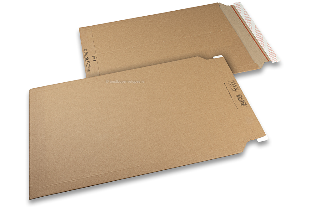 Corrugated cardboard envelopes - 360 x 530 mm, SW8