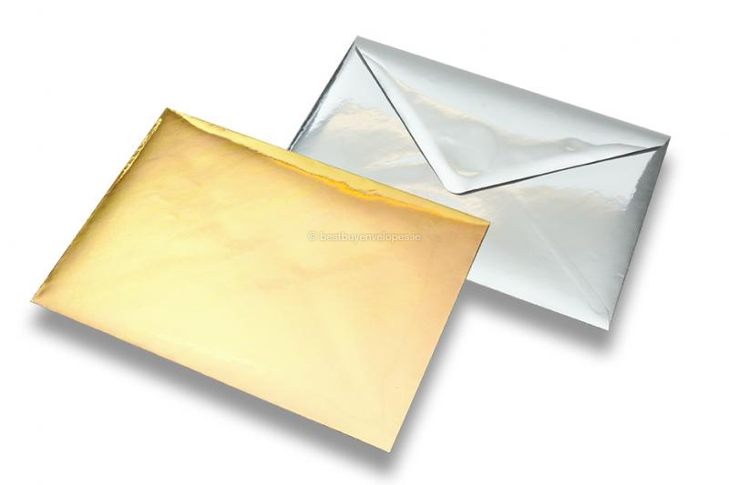 Metallic glossy envelopes