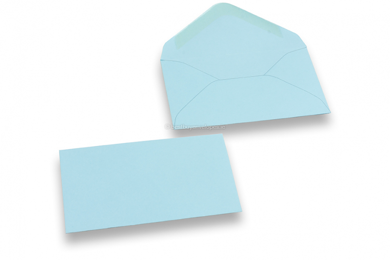Light blue mini envelopes