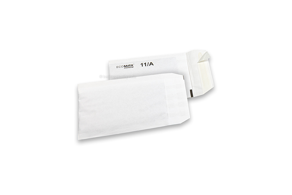 Paper padded envelopes Ecomax - 100 x 165 mm, 11/A, white