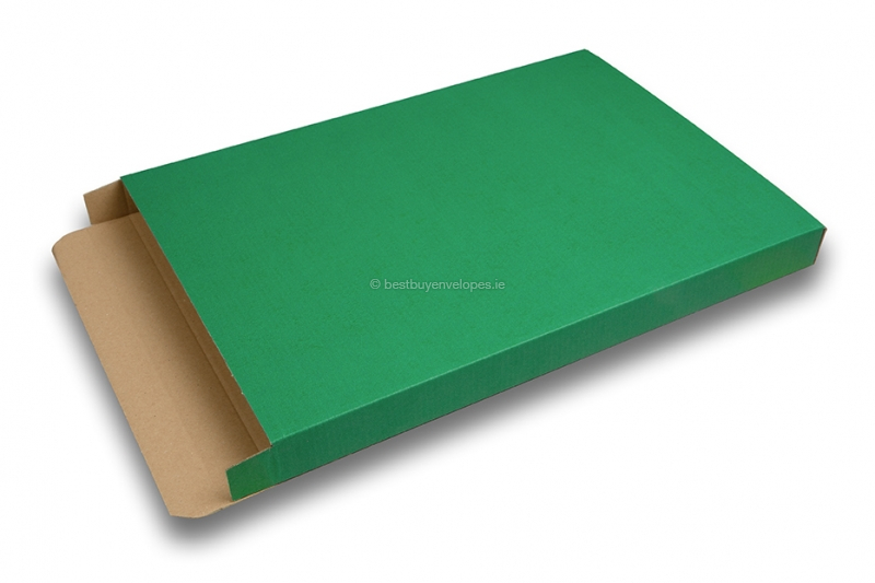 Matt coloured shipping boxes - Green