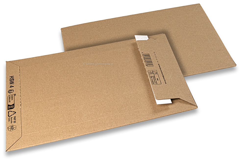 Corrugated cardboard dispatch envelopes - 240 x 340 mm