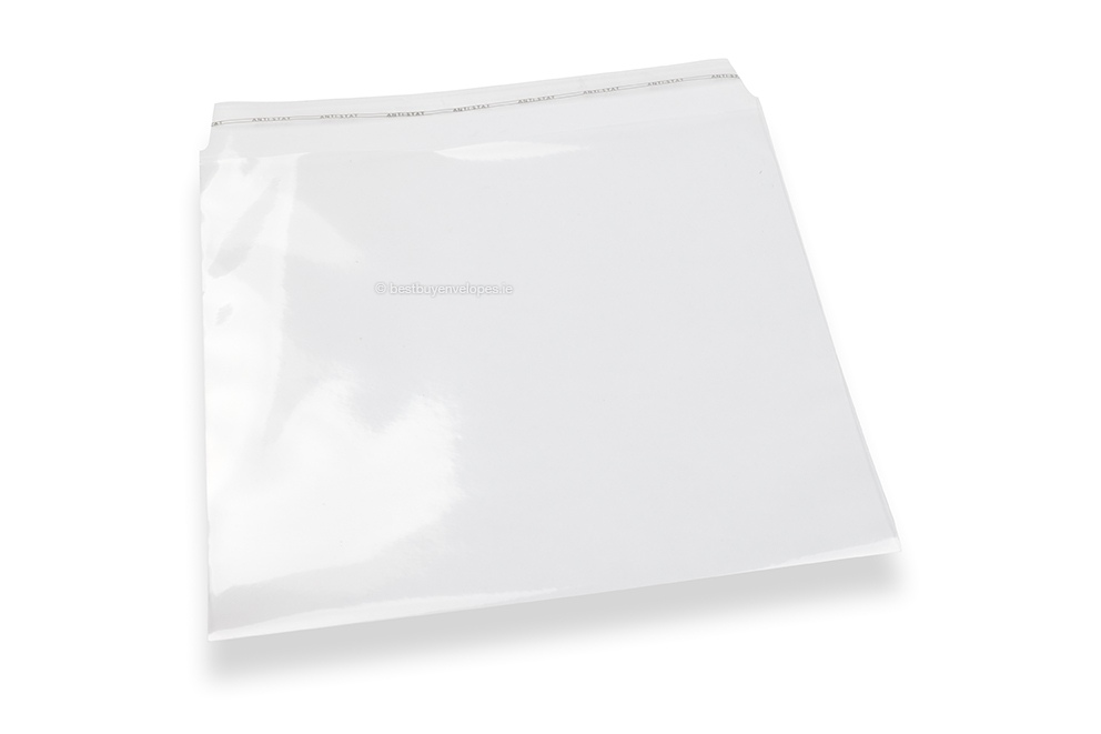 Transparent plastic envelopes 220 x 220 mm