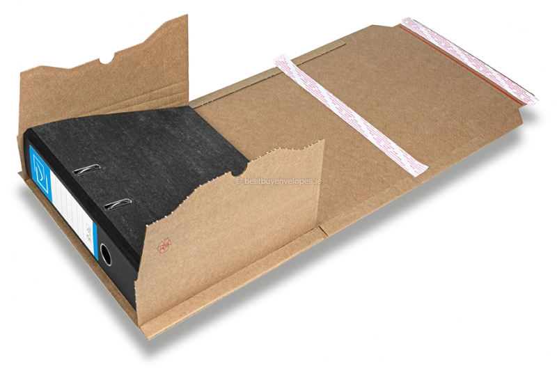 Lever-arch file packaging